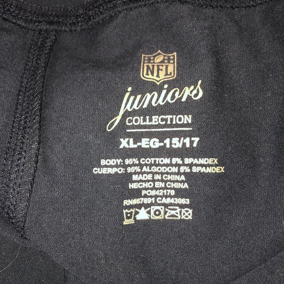 NWT NFL Juniors Collection Philadelphia Eagles Leggings, XL - Picture 4 of 6